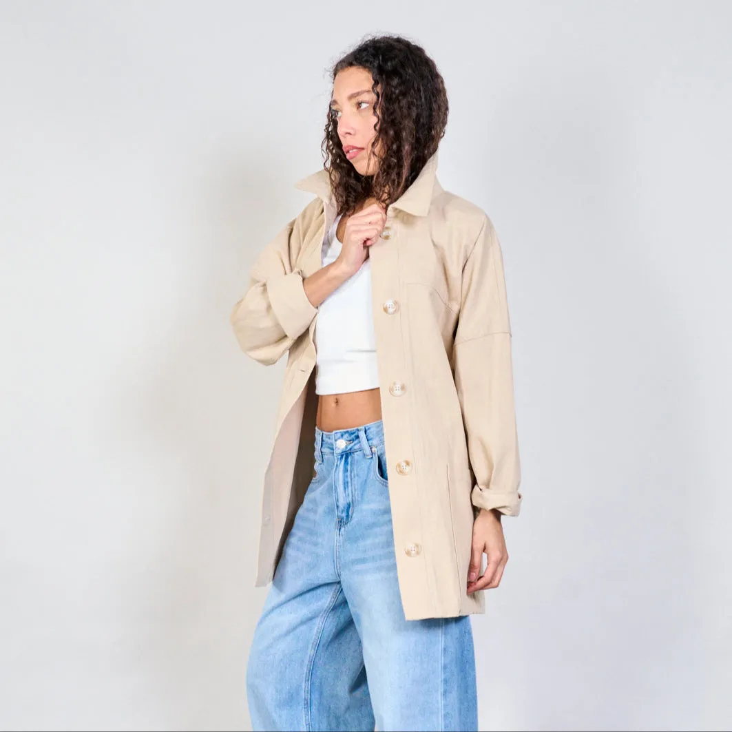 Oversized utility jacket wholesale