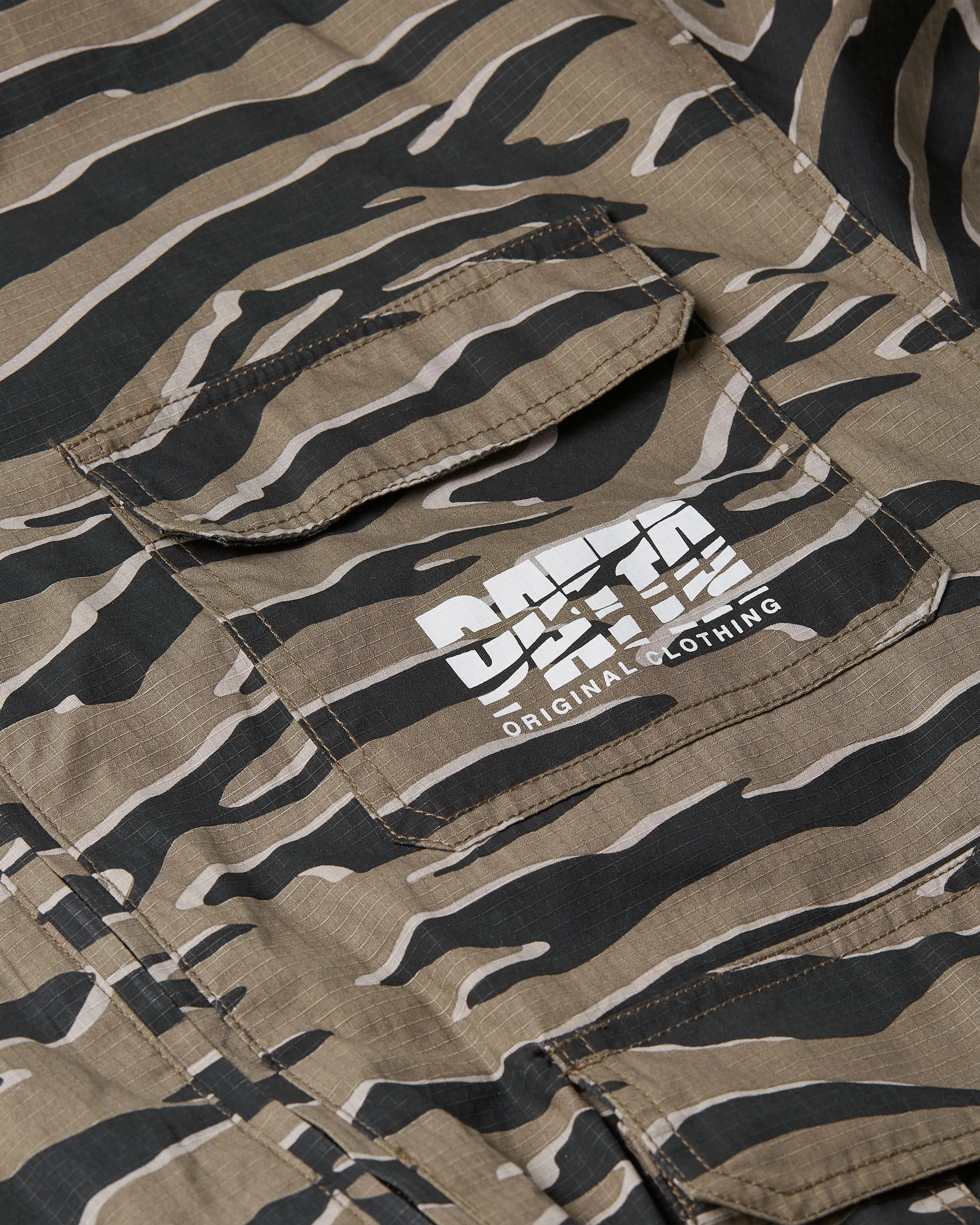 Patta Tiger Stripe Camo Ripstop Jacket (Multi)