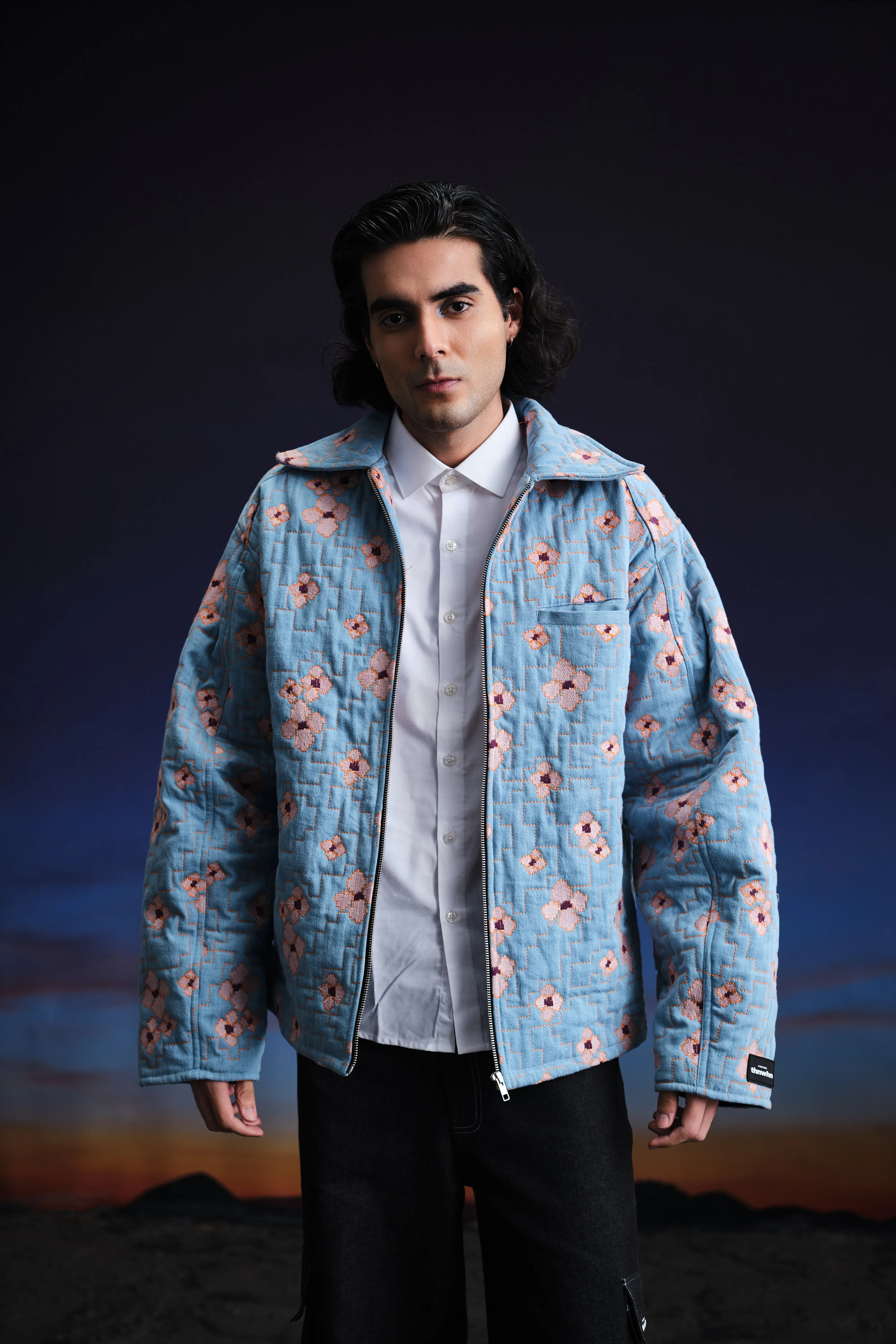 Pixel Play Quilted Jacket