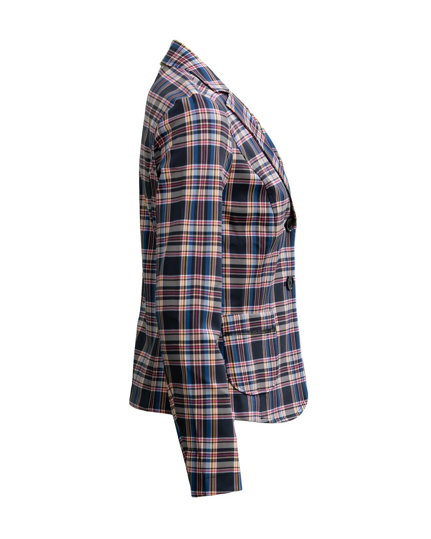 Plaid Scuba Jacket