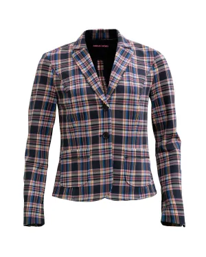 Plaid Scuba Jacket