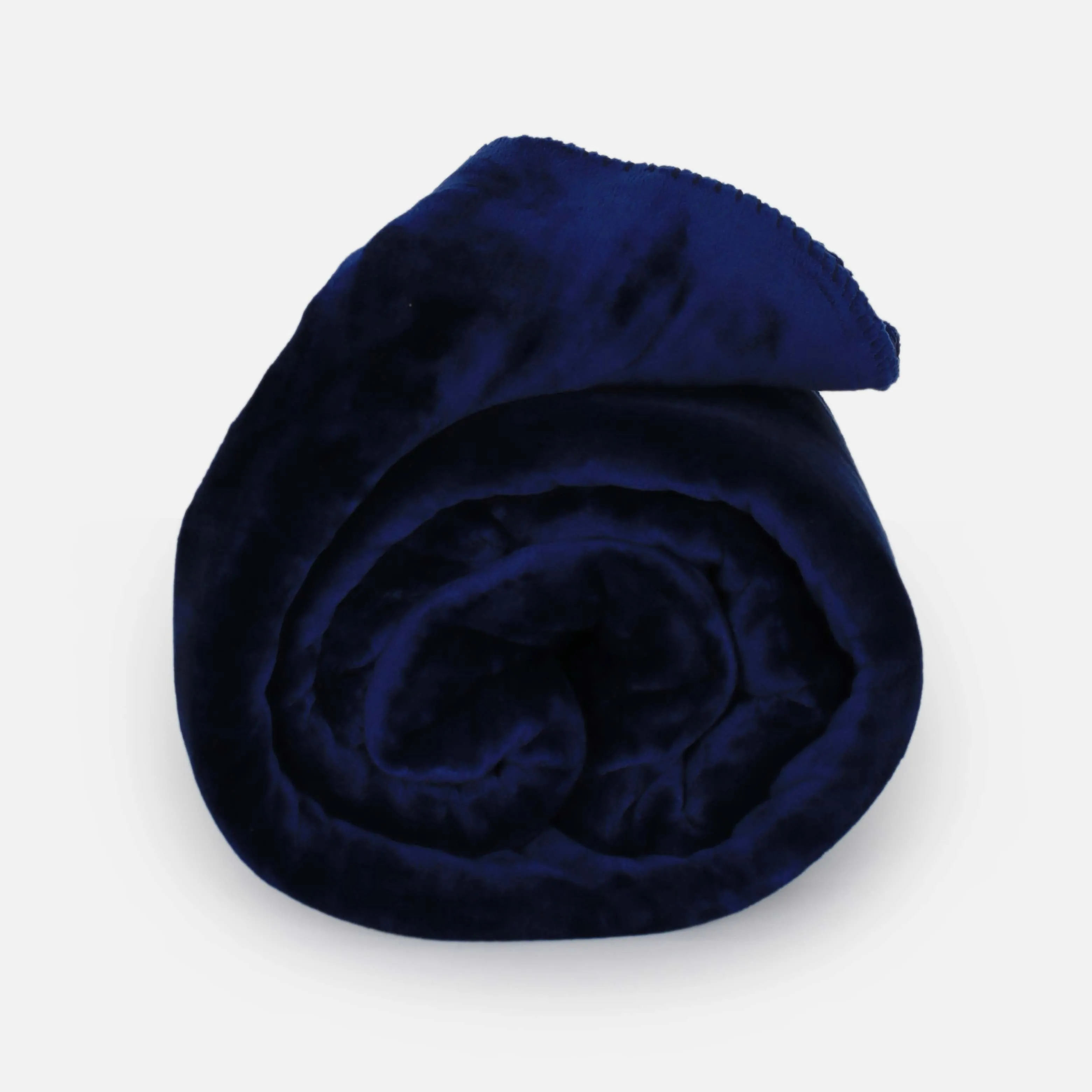 PRINTED CORAL FLEECE BLANKET NAVY 220*240 CM