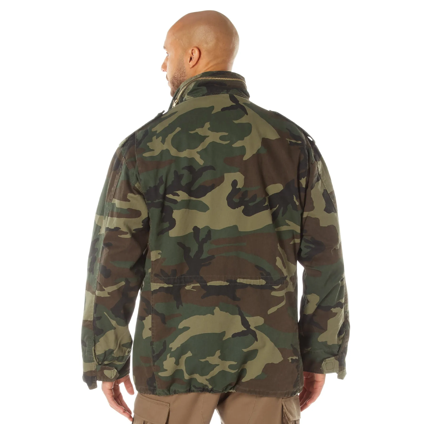 Rothco Vintage M-65 Field Jacket / Woodland Camo