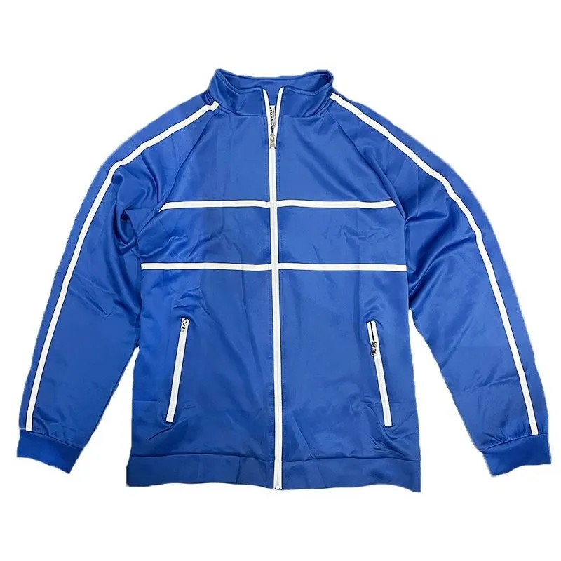 Royal Blue Tape Track Jacket