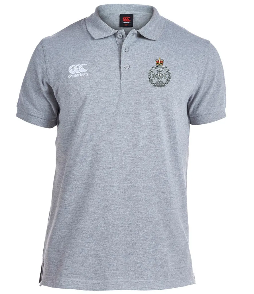 Royal Green Jackets Canterbury Pique Polo Shirt