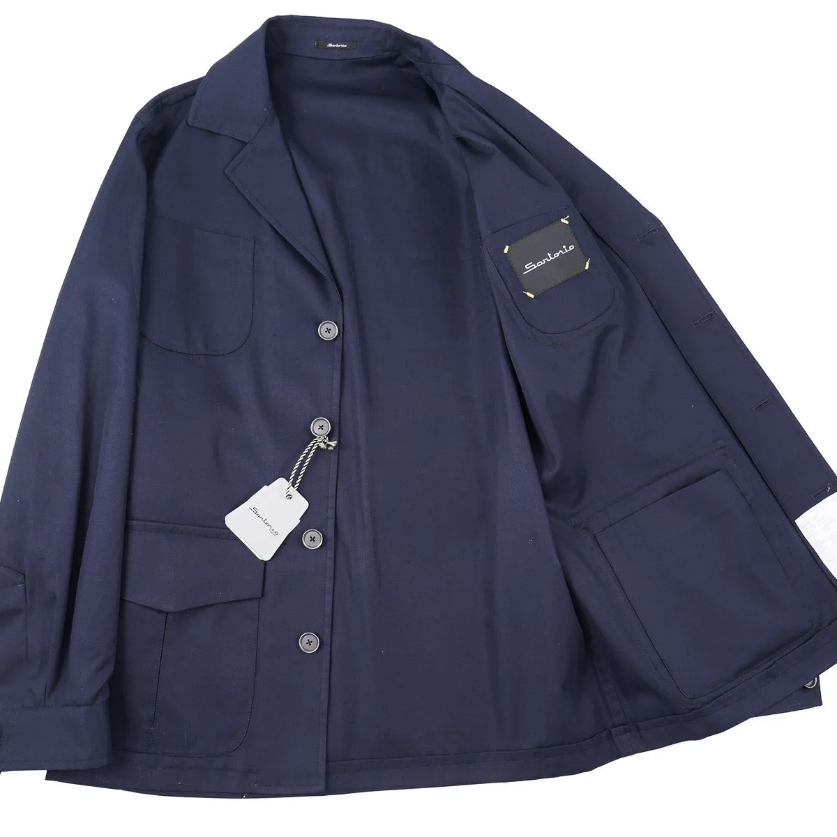 Sartorio Extrafine Cotton Field Jacket