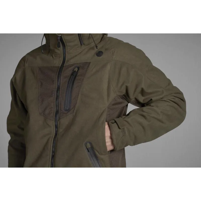 Seeland Climate Hybrid Thinsulate Mens SEETEX Waterproof Jacket - Pine Green