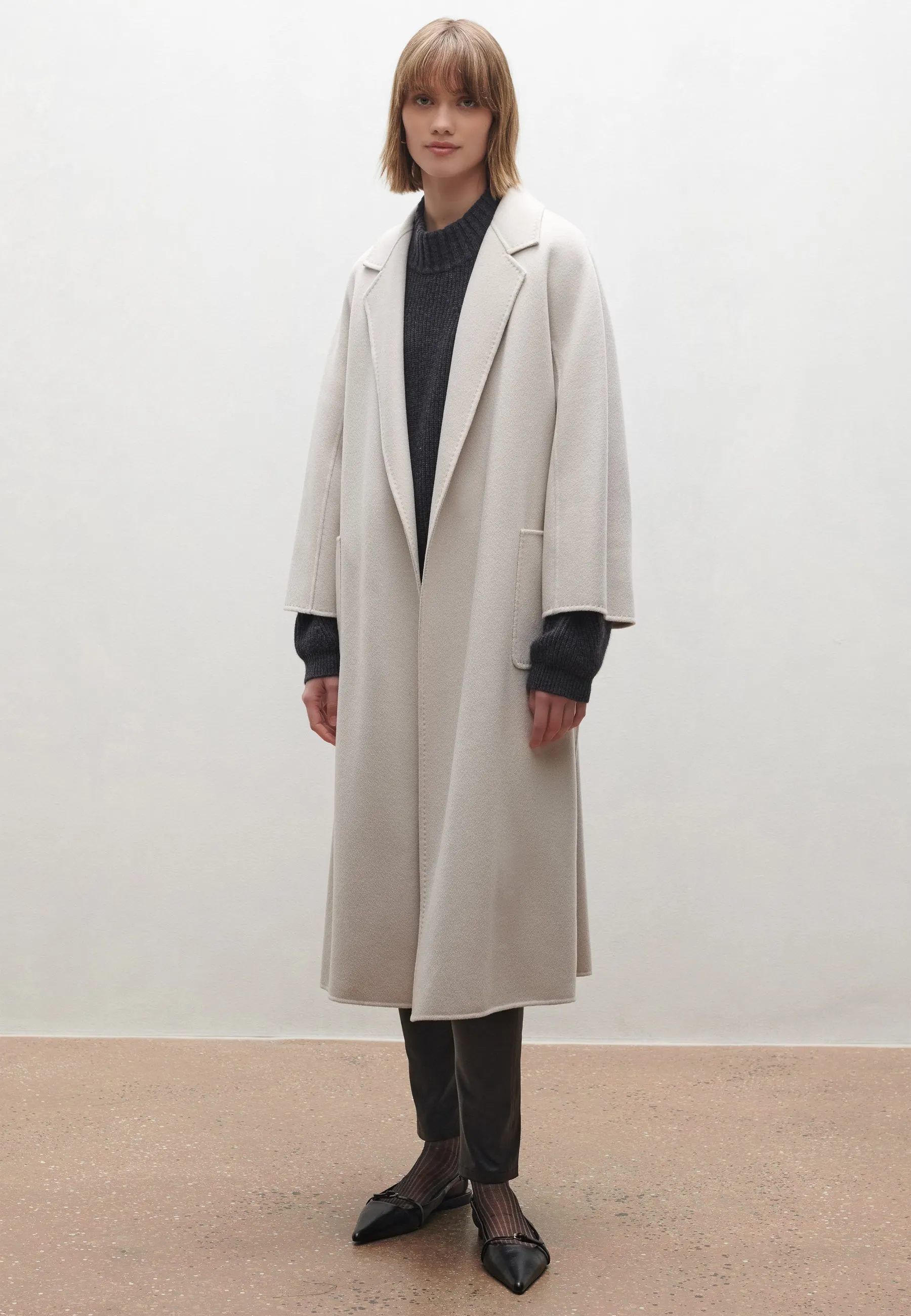 SEGURET | Long wool coat