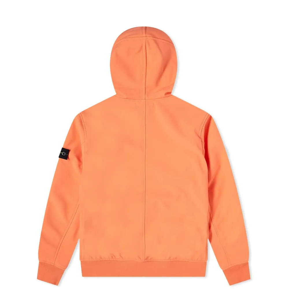 Stone Island Junior Orange Softshell Jacket