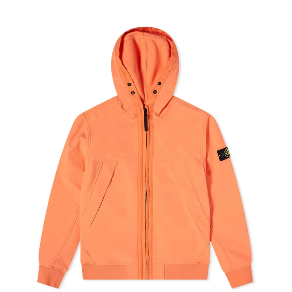 Stone Island Junior Orange Softshell Jacket