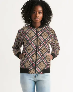 Tartan Design Women's Bomber Jacket