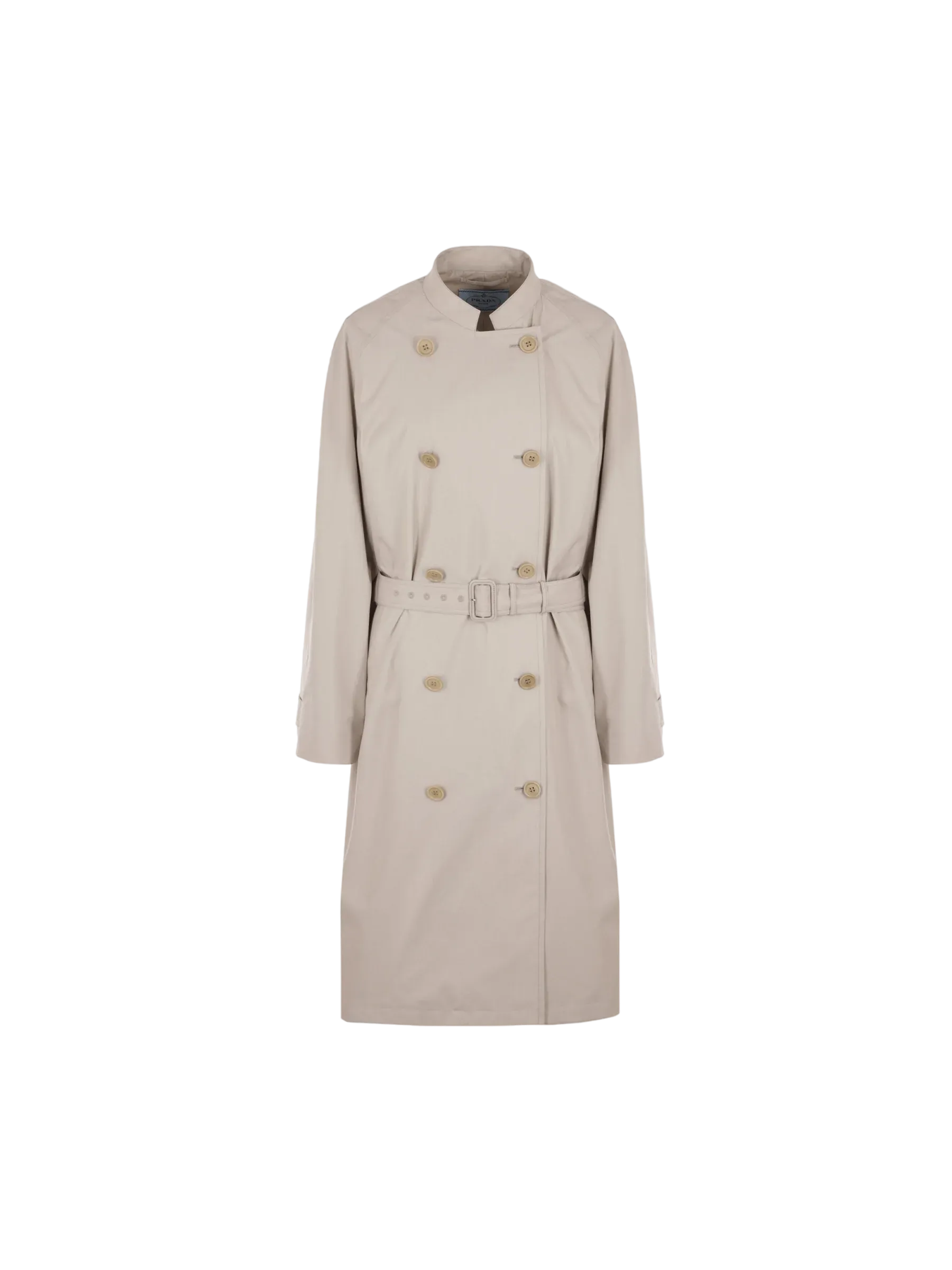 Technical Double-breasted Trench Coat