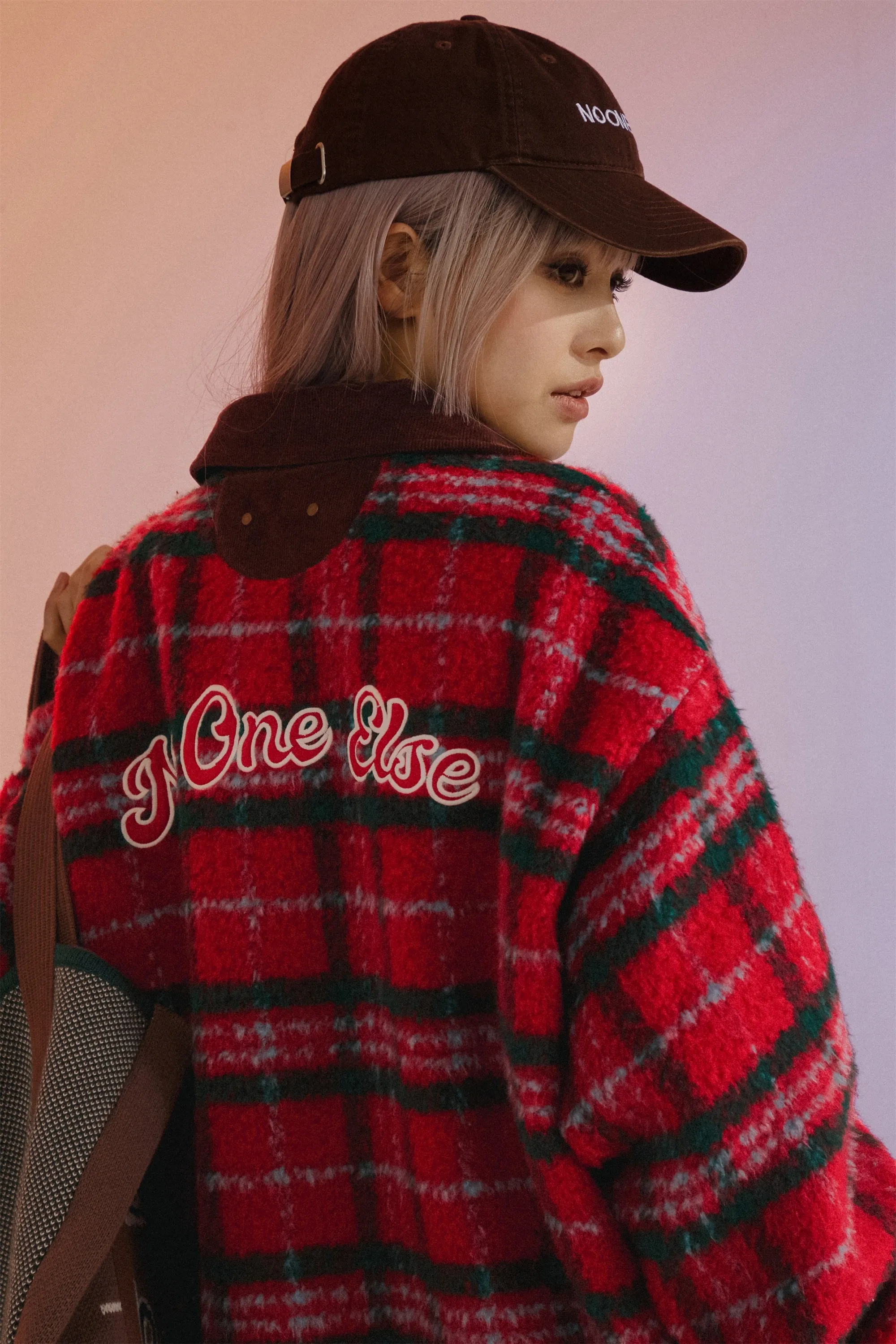 Vintage Check Loose Fit Jacket