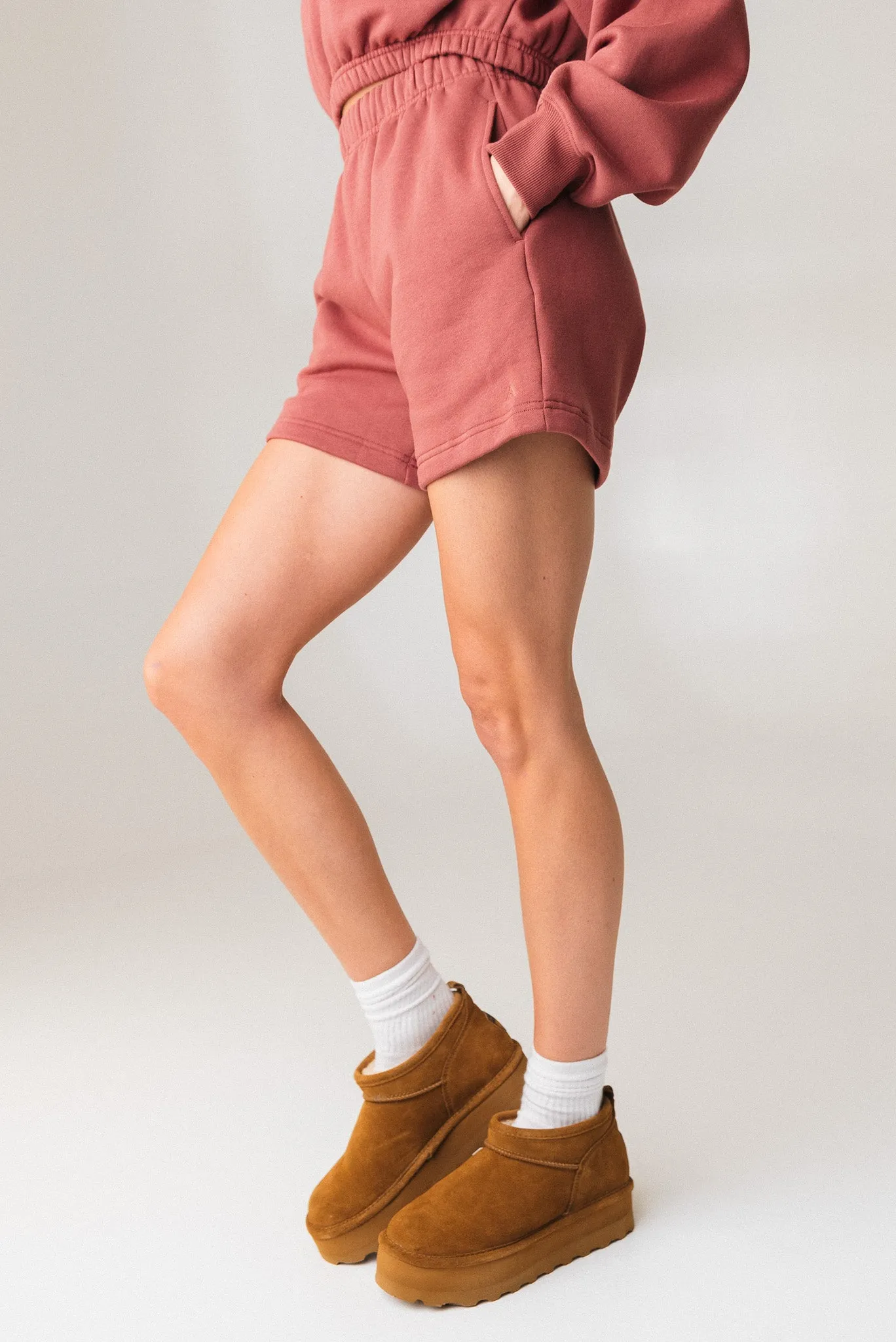 Vitality Cozy Uni Short - Rosewood