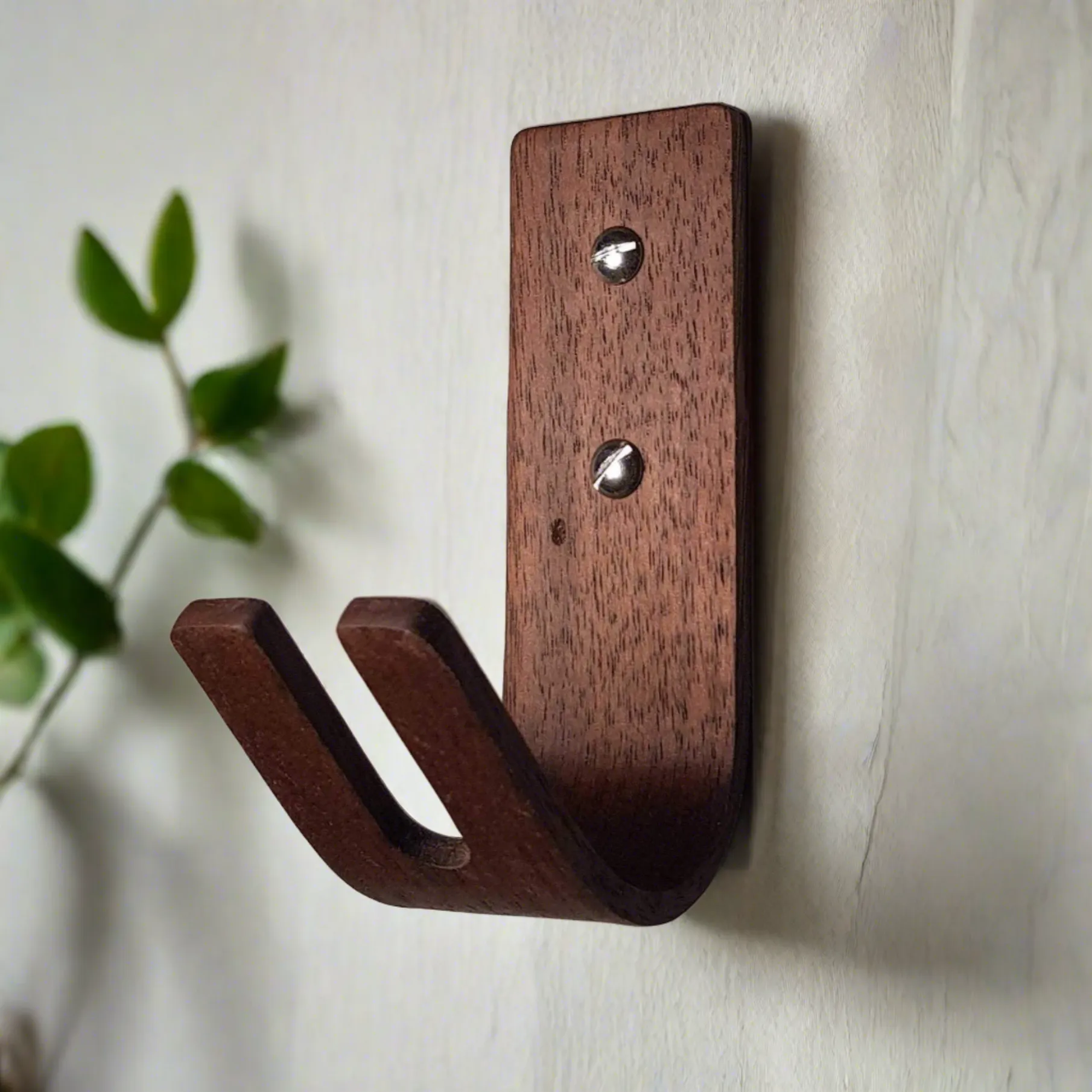 Wall Key Hooks - Walnut