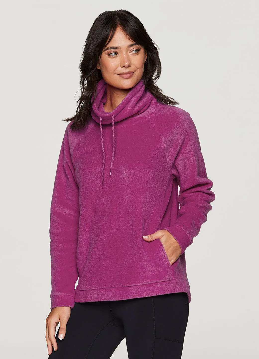 Windham Fleece Cowl Neck Pullover