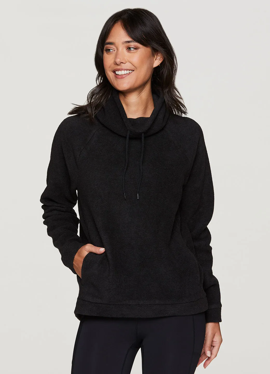 Windham Fleece Cowl Neck Pullover