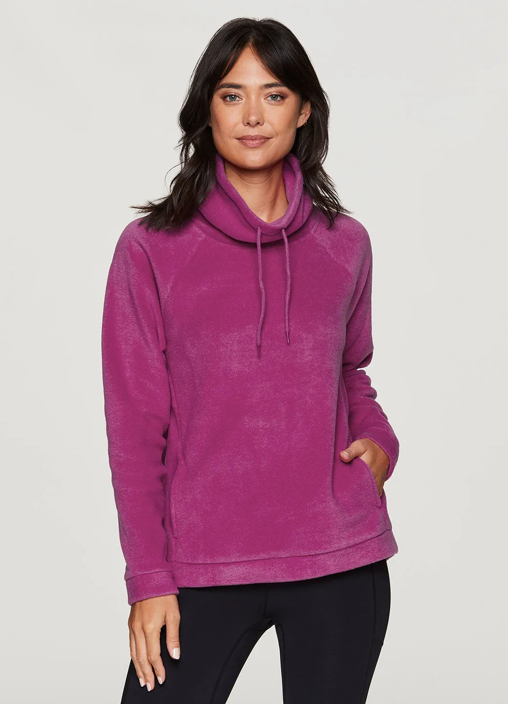 Windham Fleece Cowl Neck Pullover