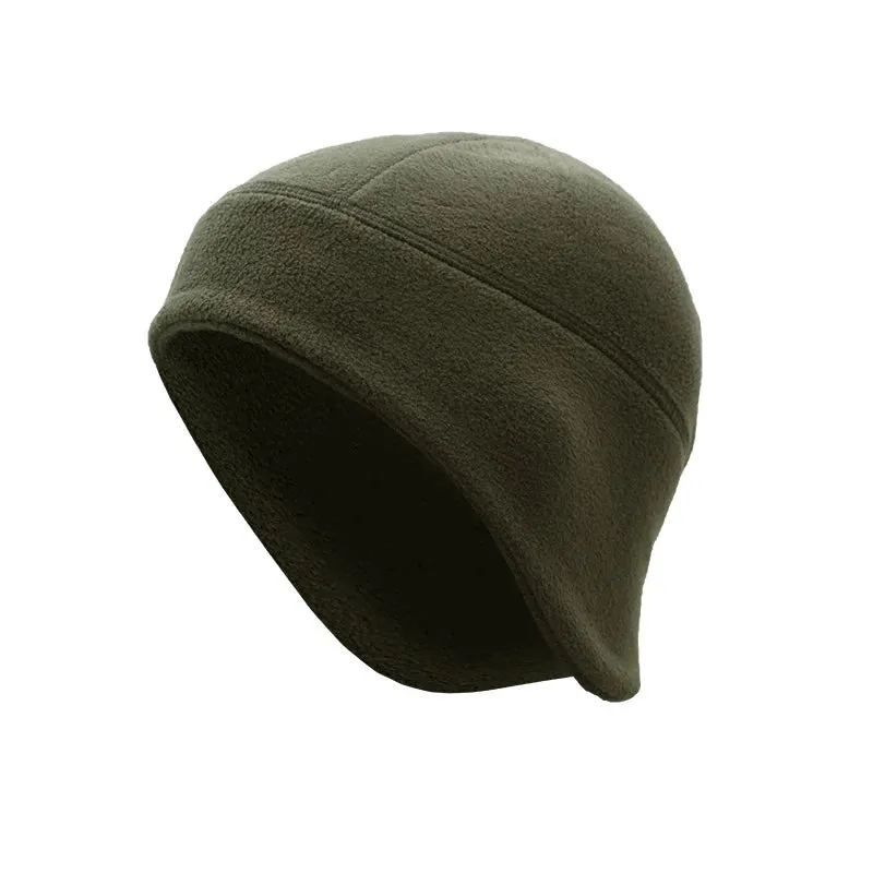 Winter Fleece Caps For Men Military Tactical Cap Hunting Hiking Hat Women Beanies Ski Running Cycling Cap Warm Bicycle Headwear