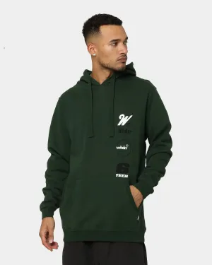 WNDRR Slender Hoodie Forest Green