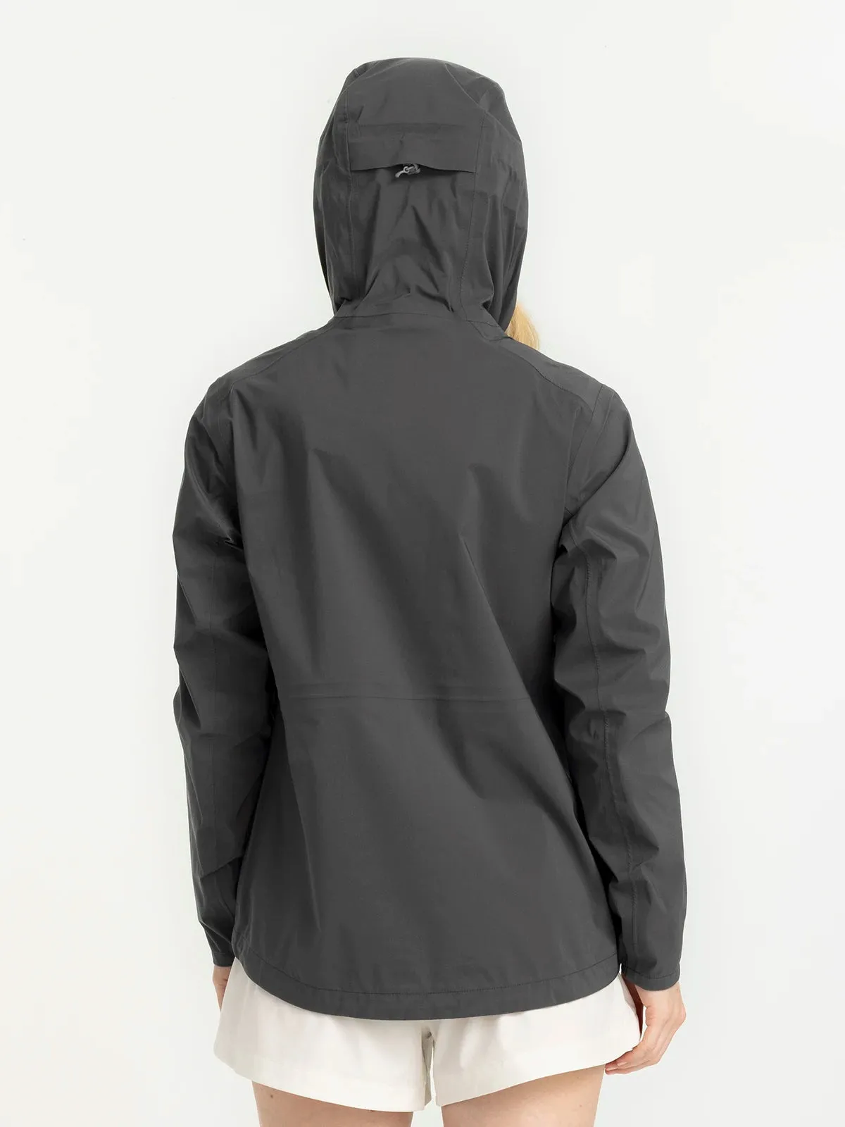 Women's Cloudshield Rain Jacket - Black Sand