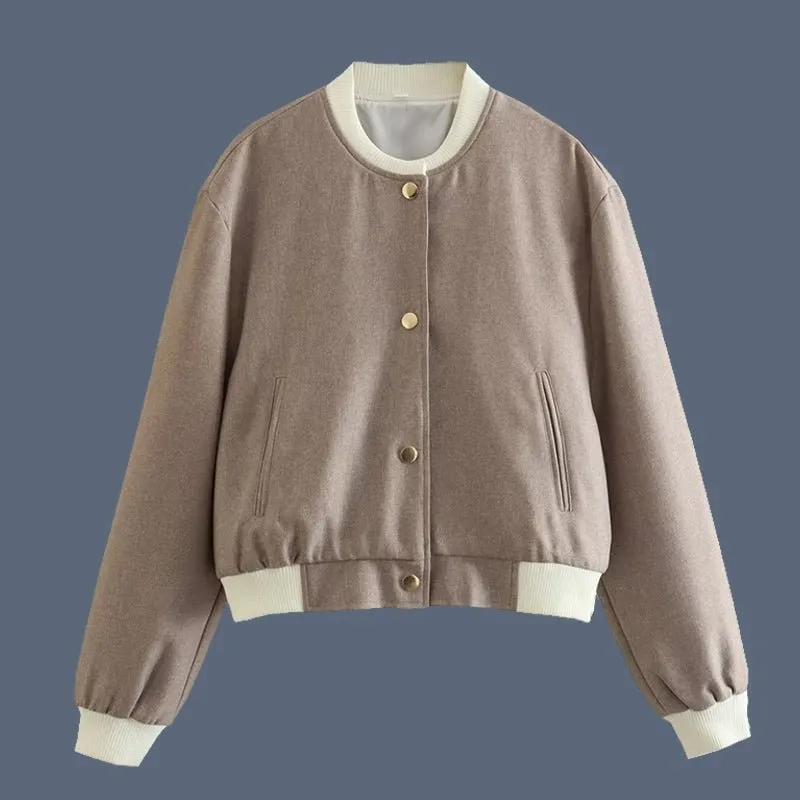 Wool Varsity Jacket – Casual and Timeless Outerwear