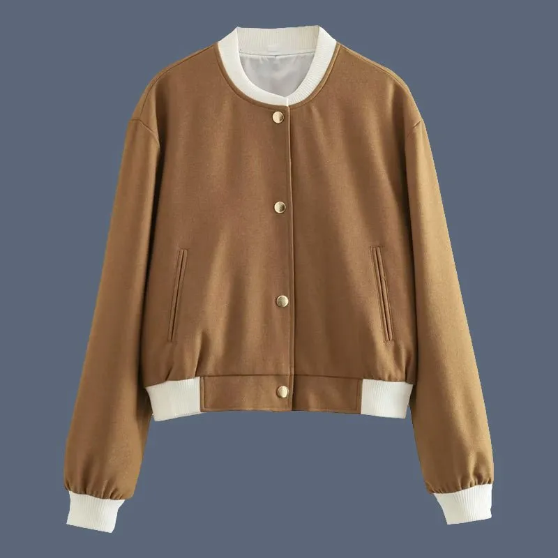 Wool Varsity Jacket – Casual and Timeless Outerwear